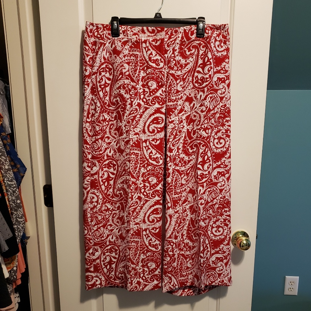 Loft Wide Leg Crops